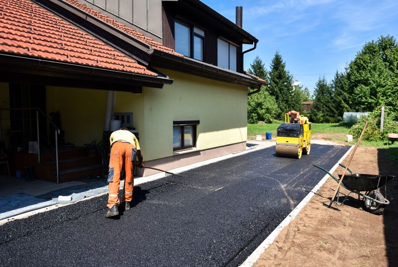 Local Asphalt Driveway Installation pros at work