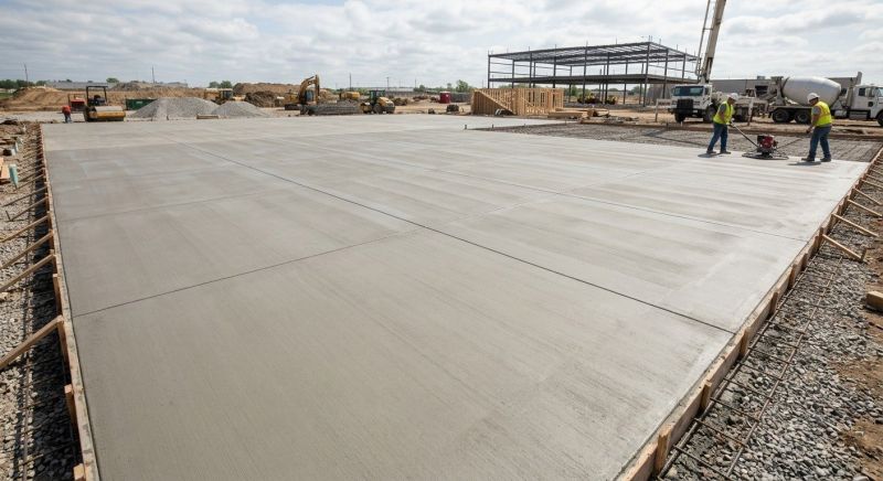 Commercial Slab Installation in Harrisburg, PA